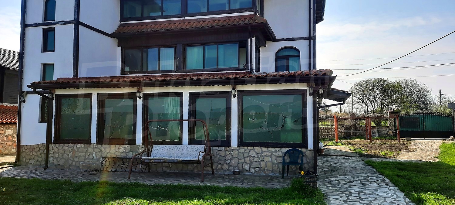 facade, outside, garden