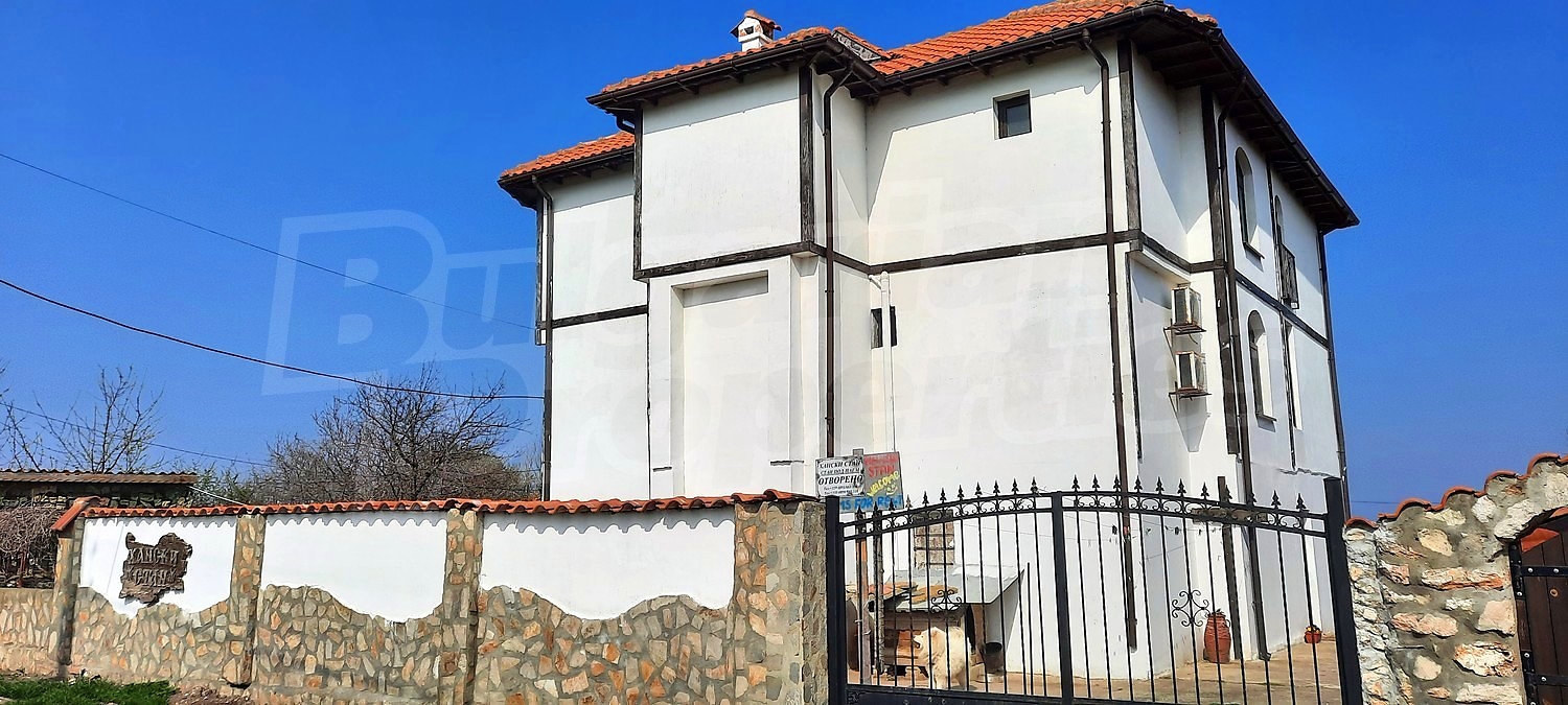 facade, outside, garden