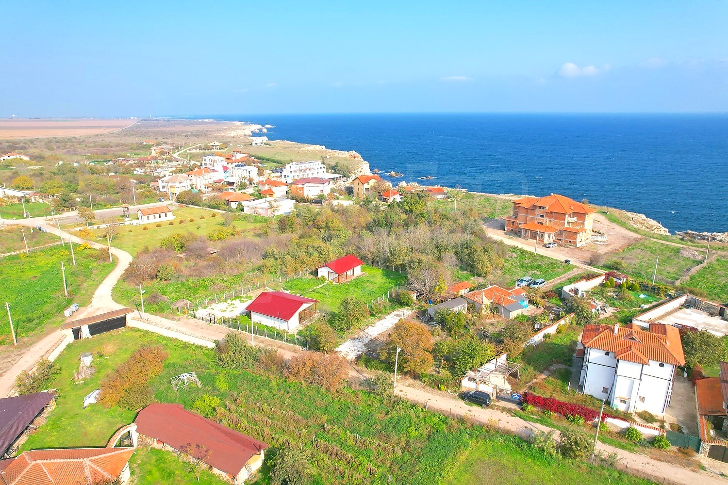 outside, sea, green area