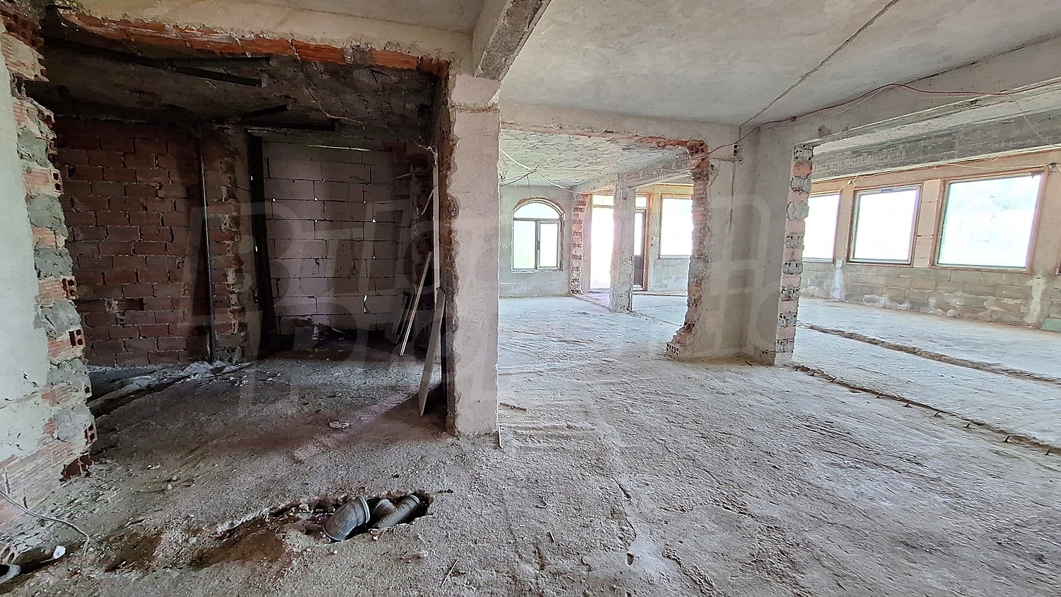 inside