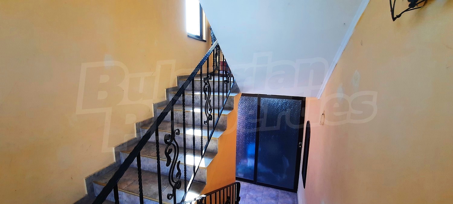 stairs, inside building entrance
