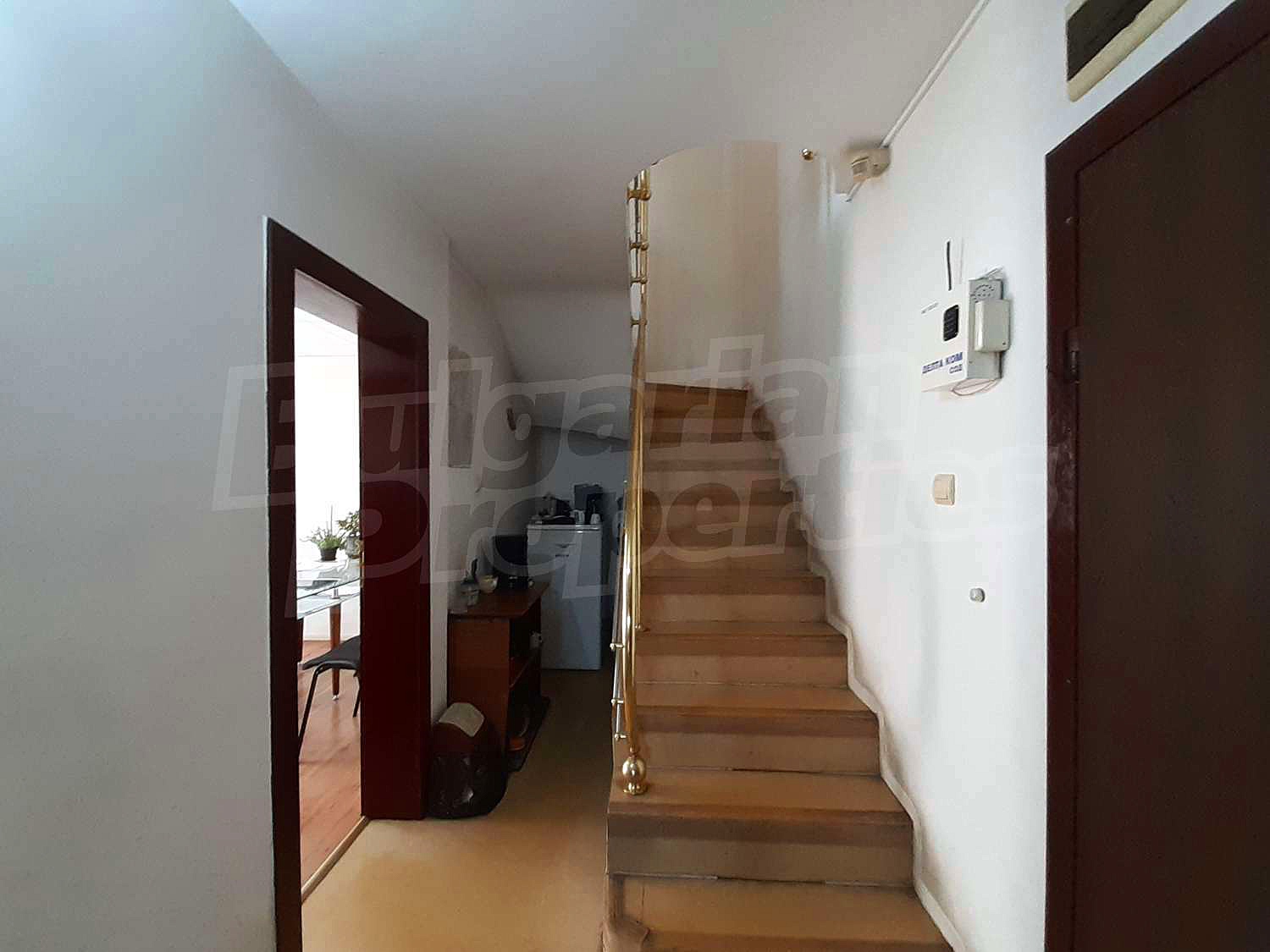 hallway, stairs, inside