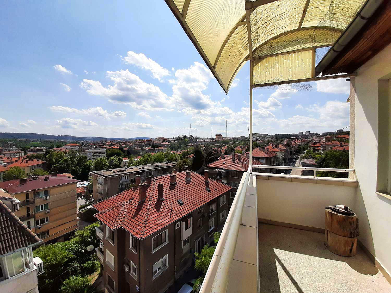 balcony, view from balcony, outside