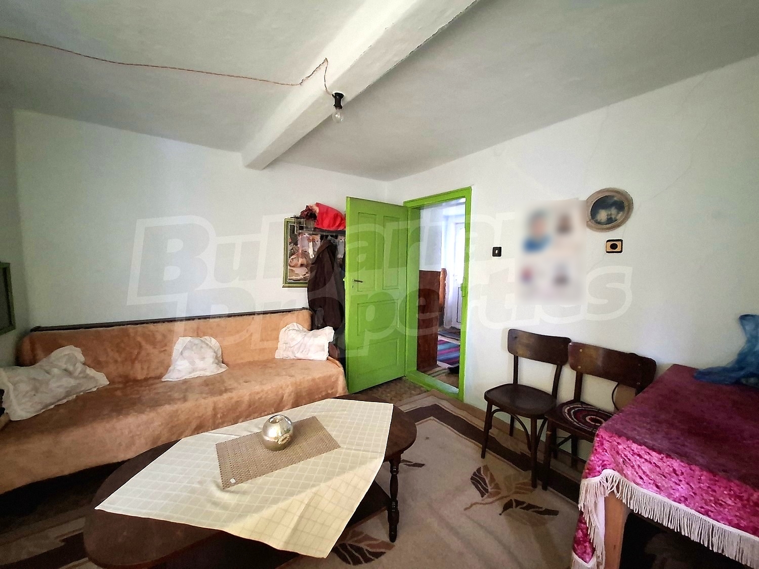 inside, living room, furnished