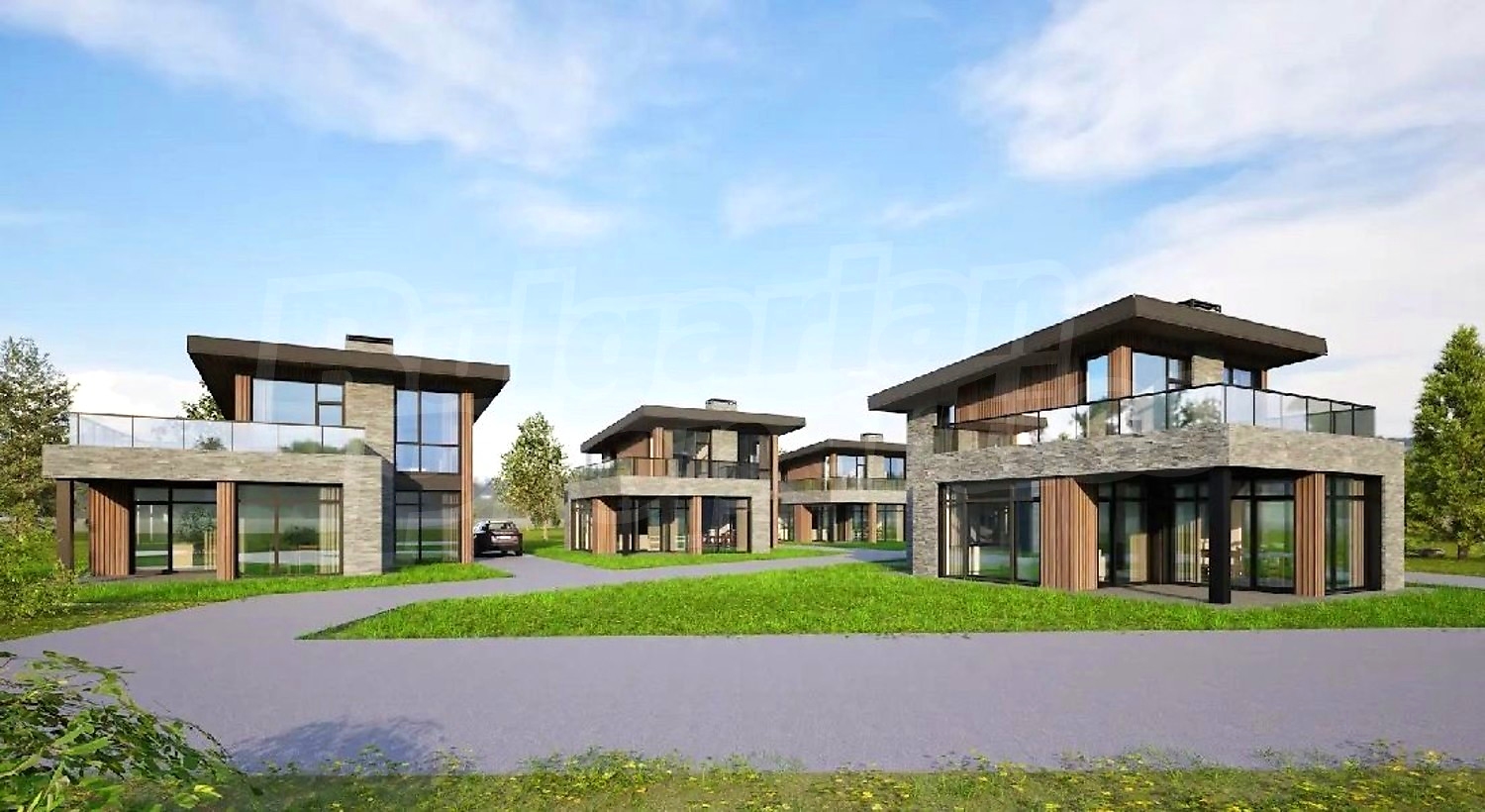 outside, facade, green area, parking