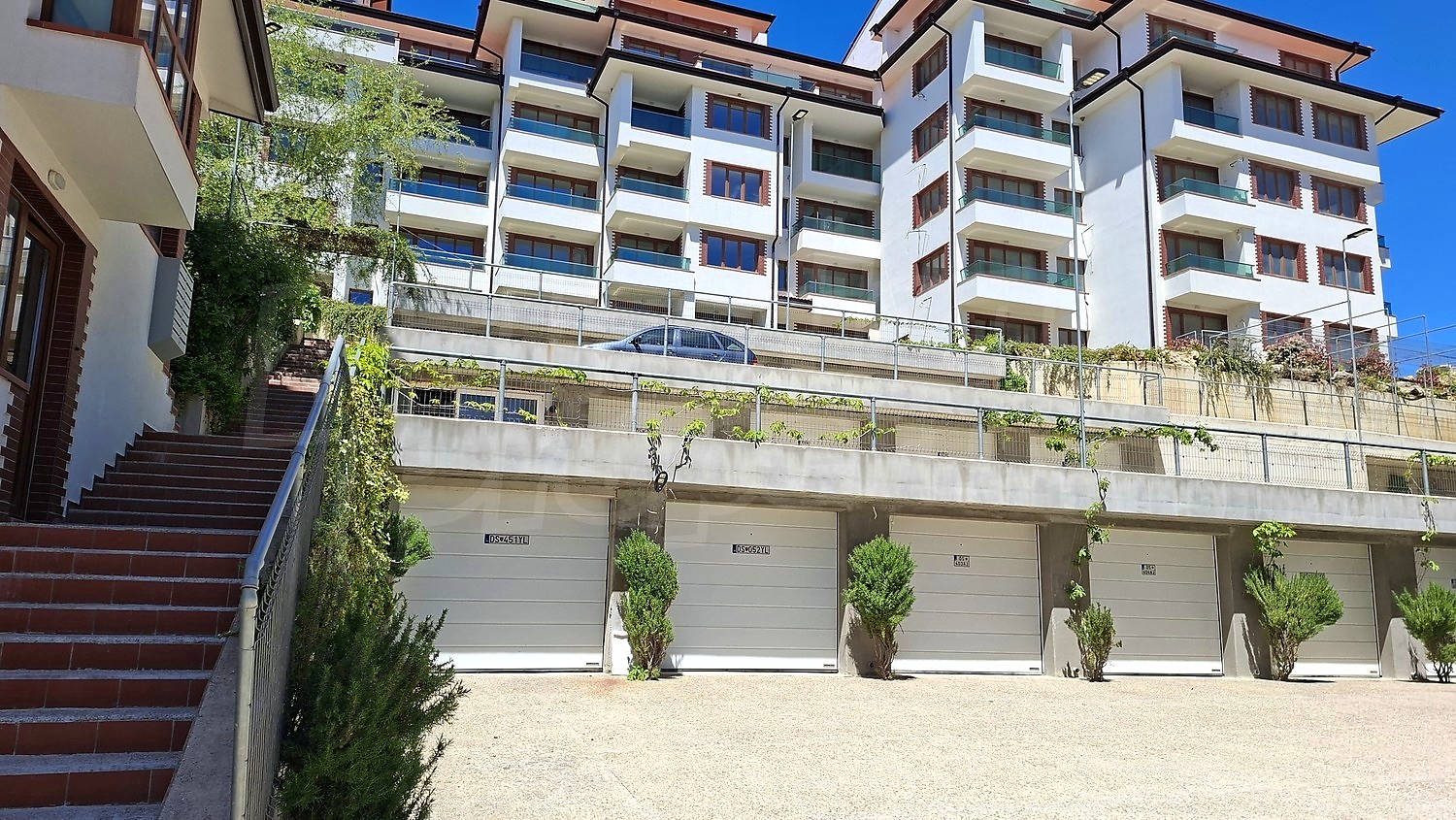 outside, facade, parking