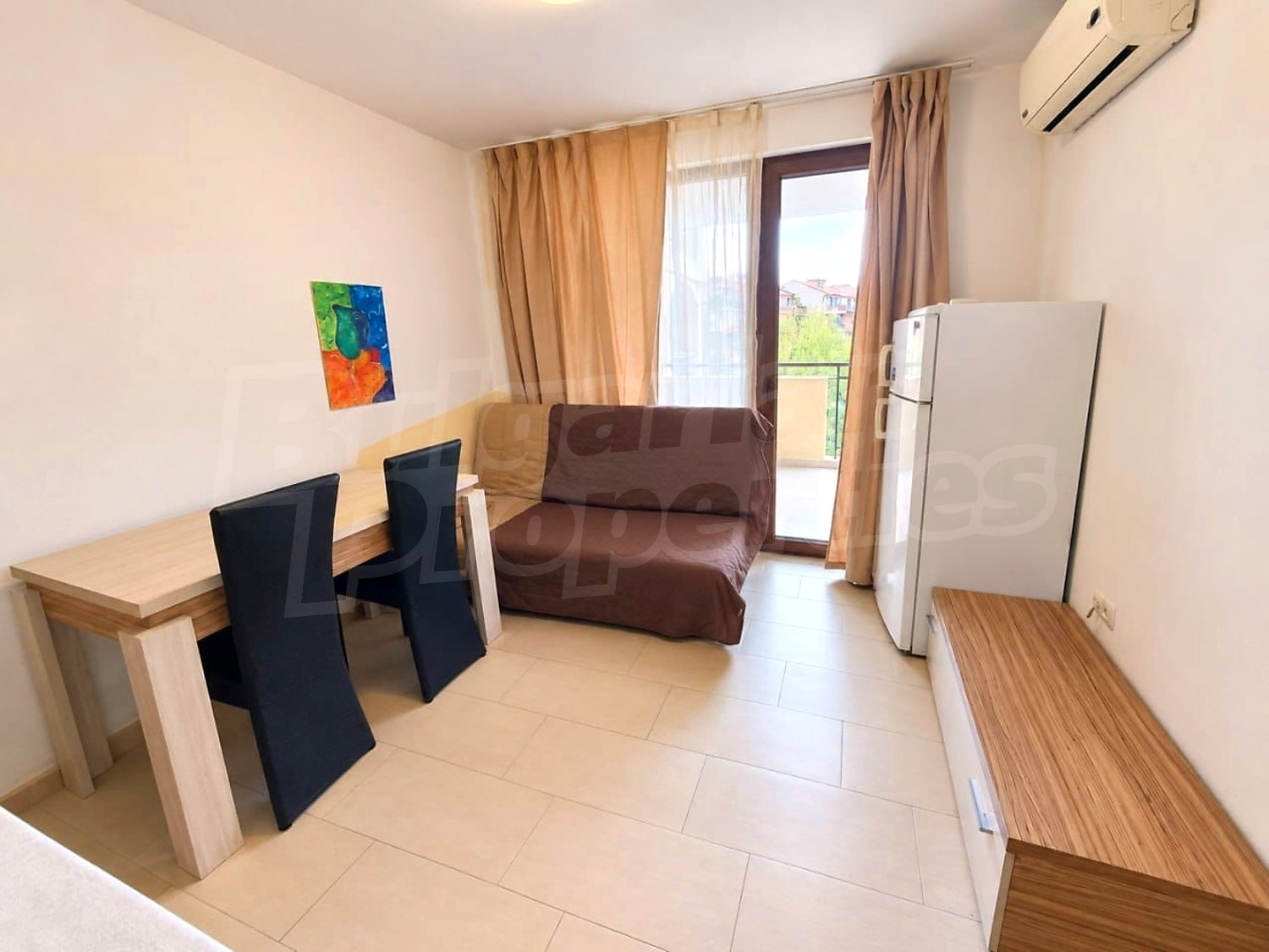 inside, living room, balcony, furnished
