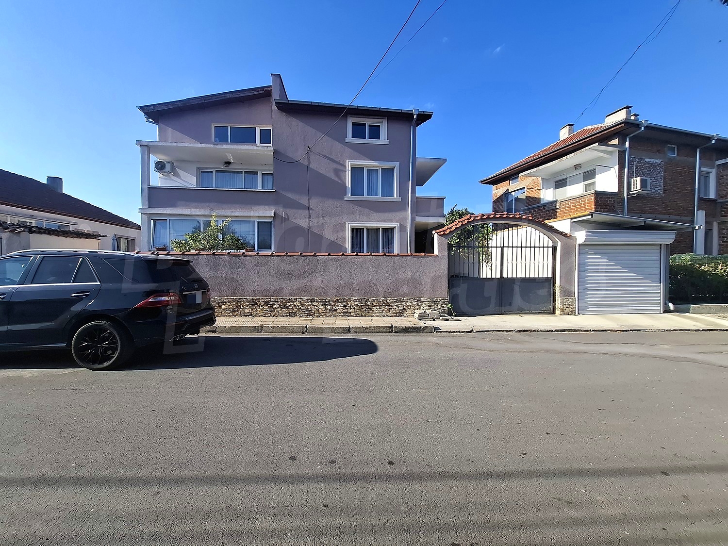 facade, outside, parking