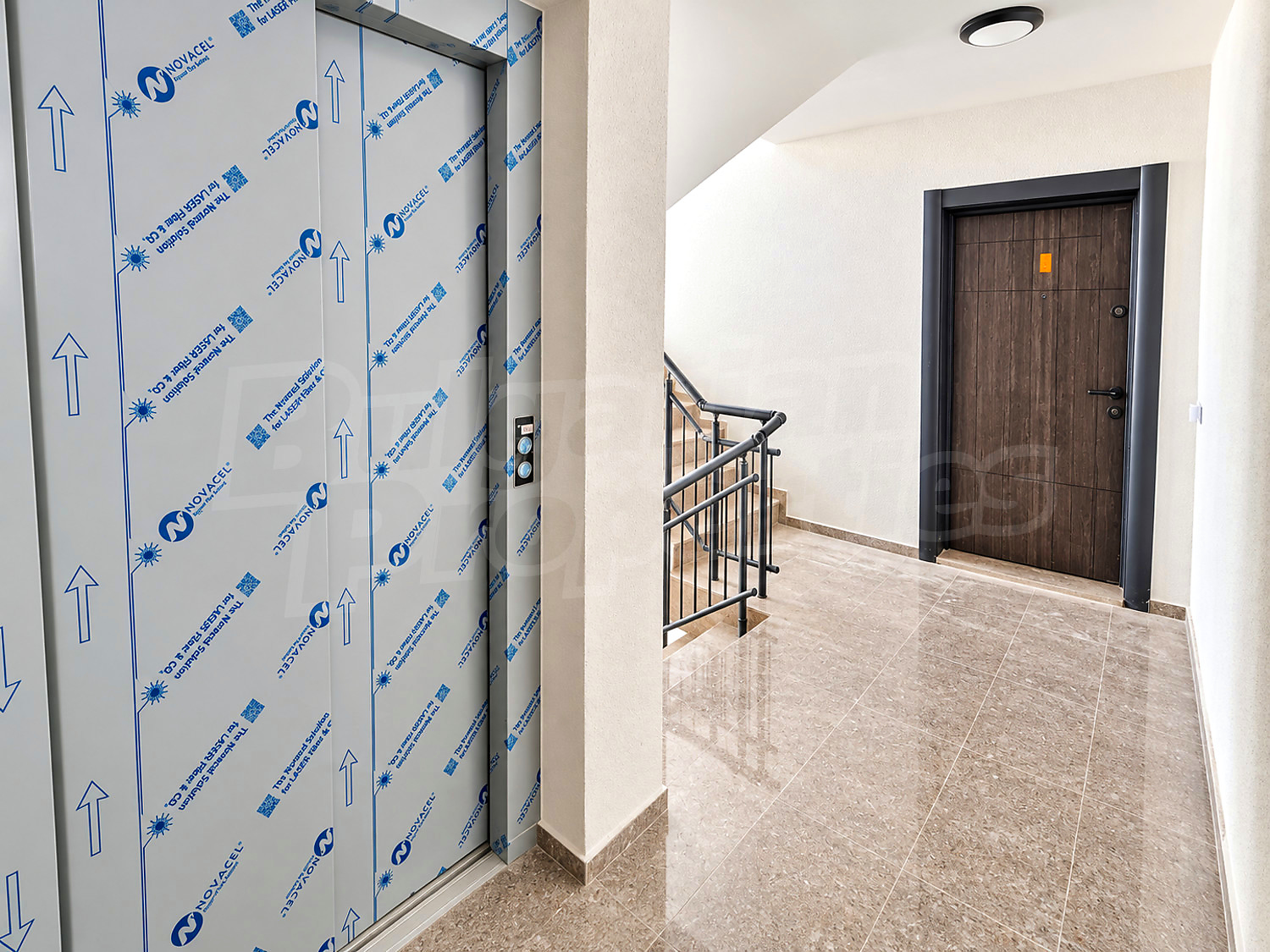 stairs, inside building entrance