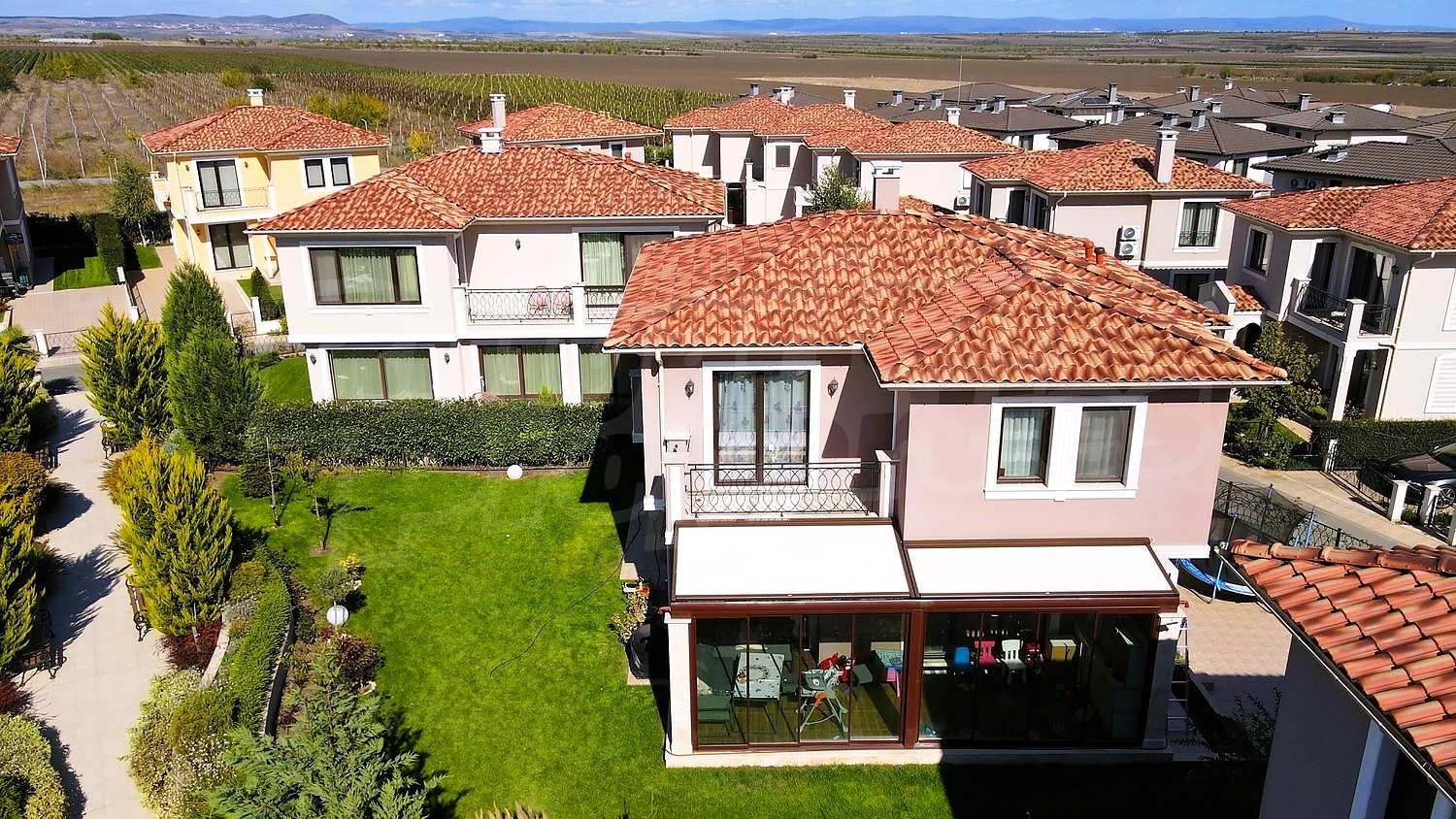 outside, garden, facade