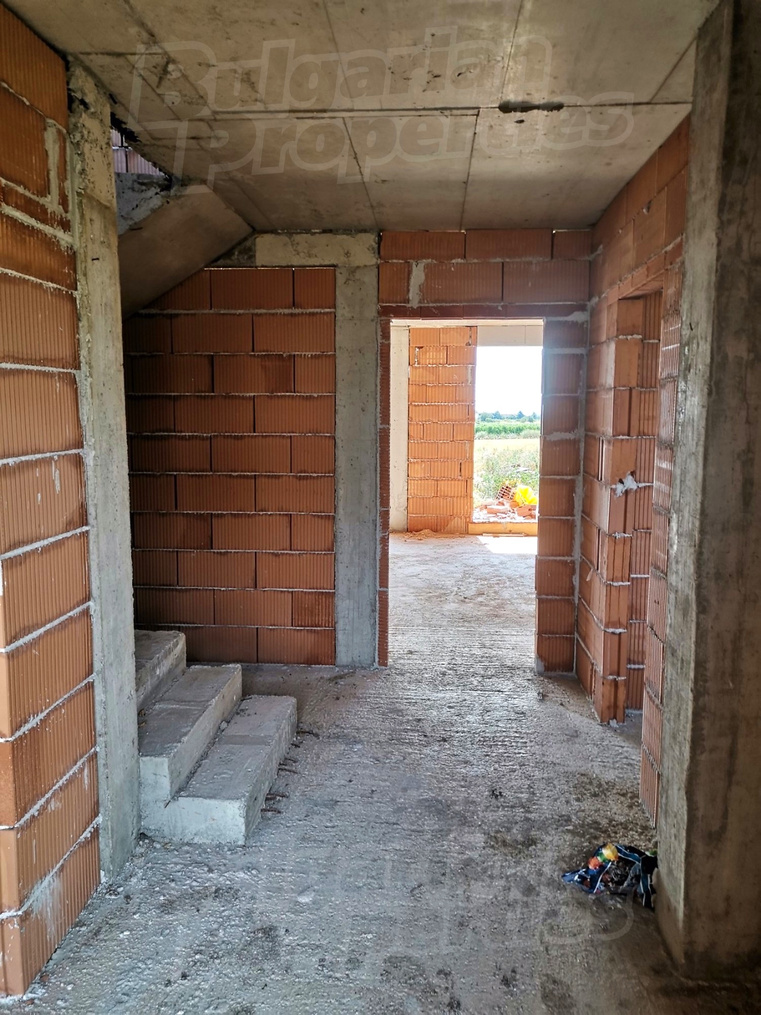 inside, stairs
