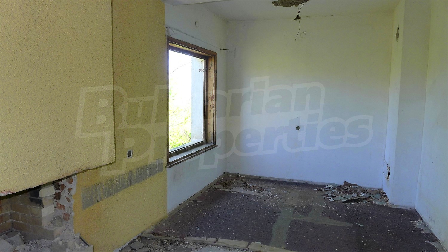 inside, unfurnished