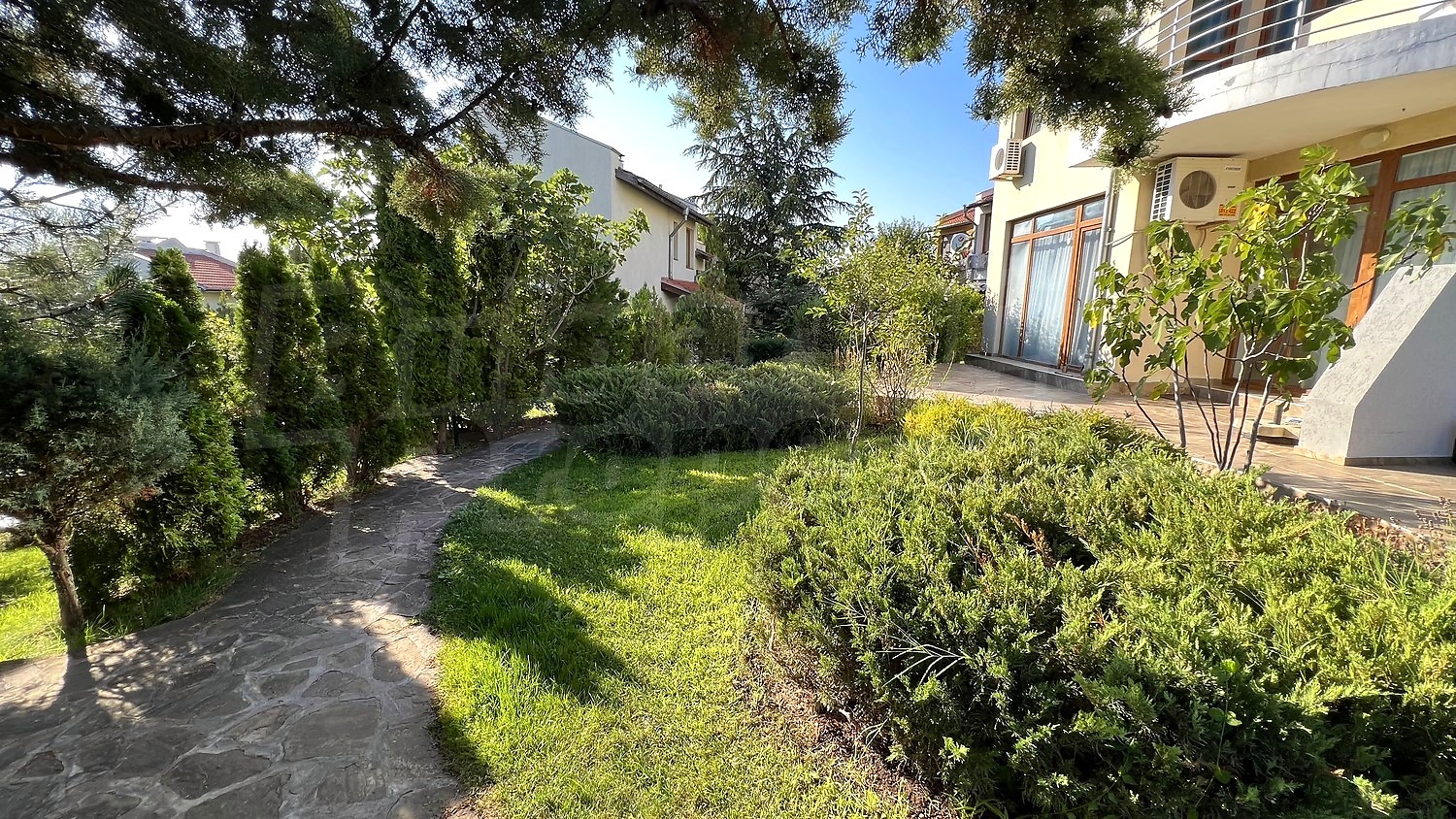 outside, garden, facade