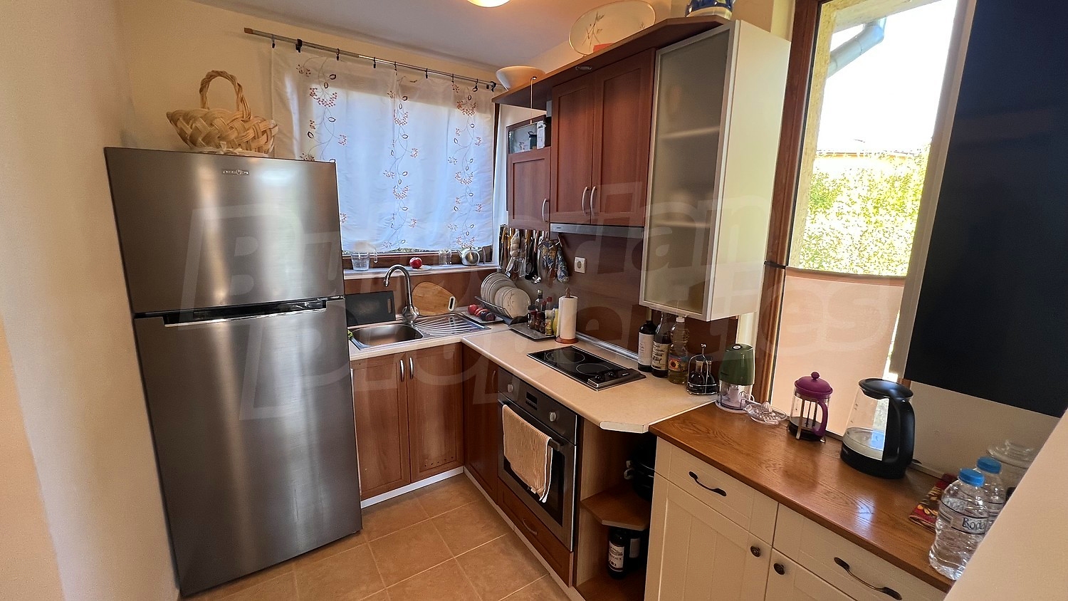 inside, kitchen, furnished