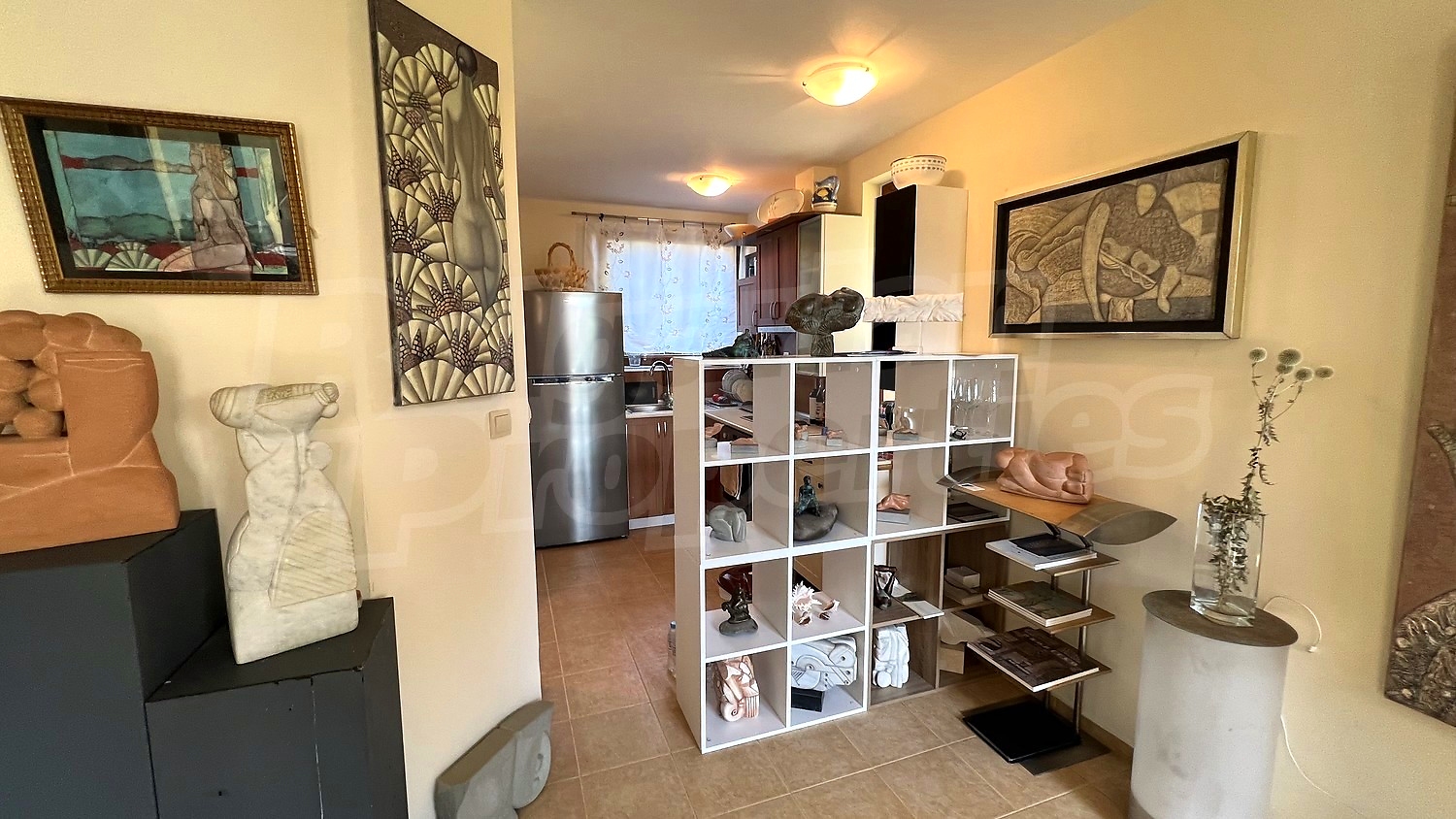 inside, kitchen, furnished