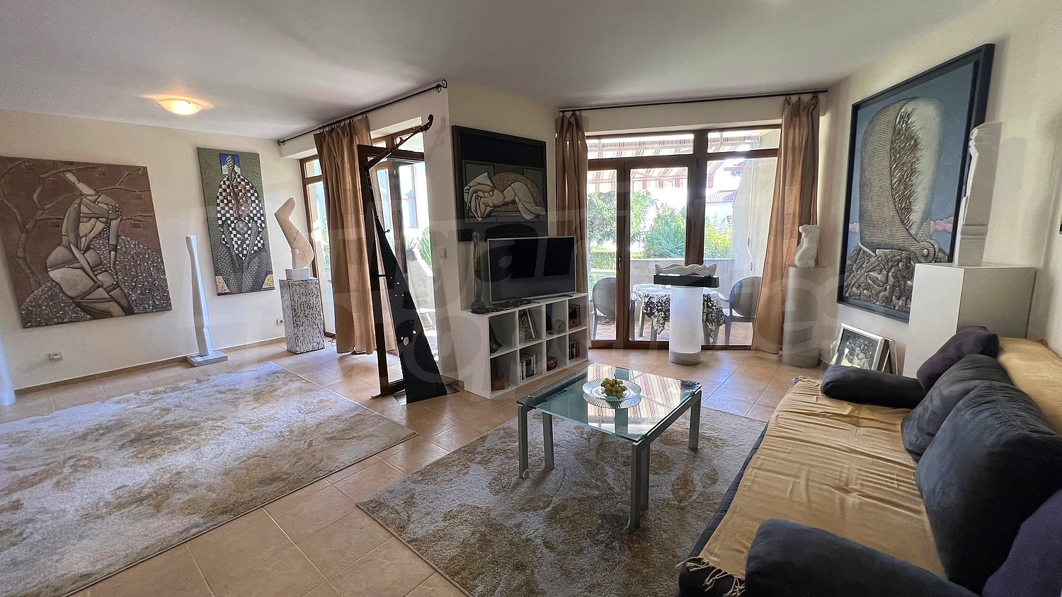 inside, living room, furnished