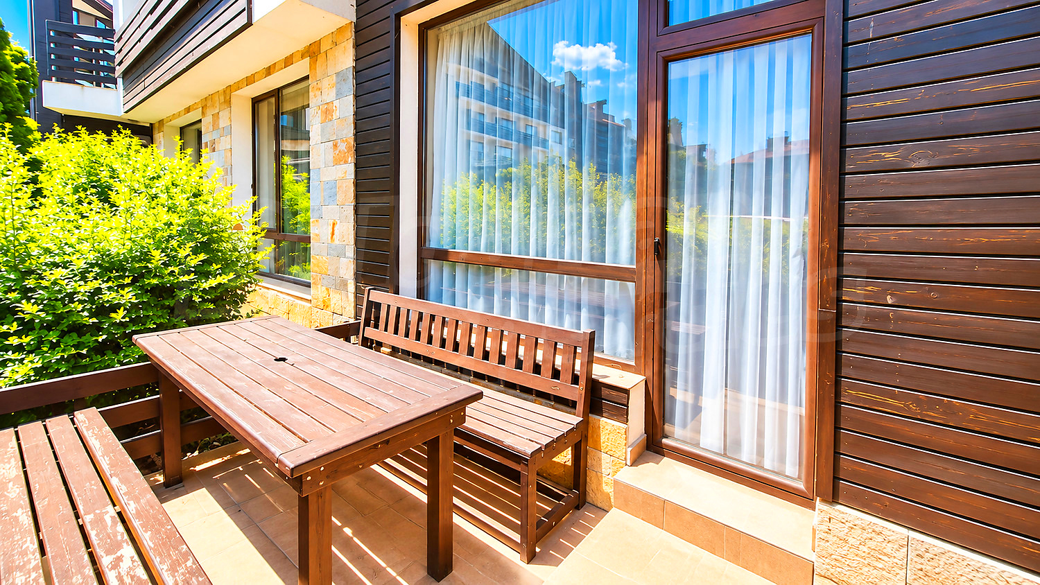 outside, balcony, furnished