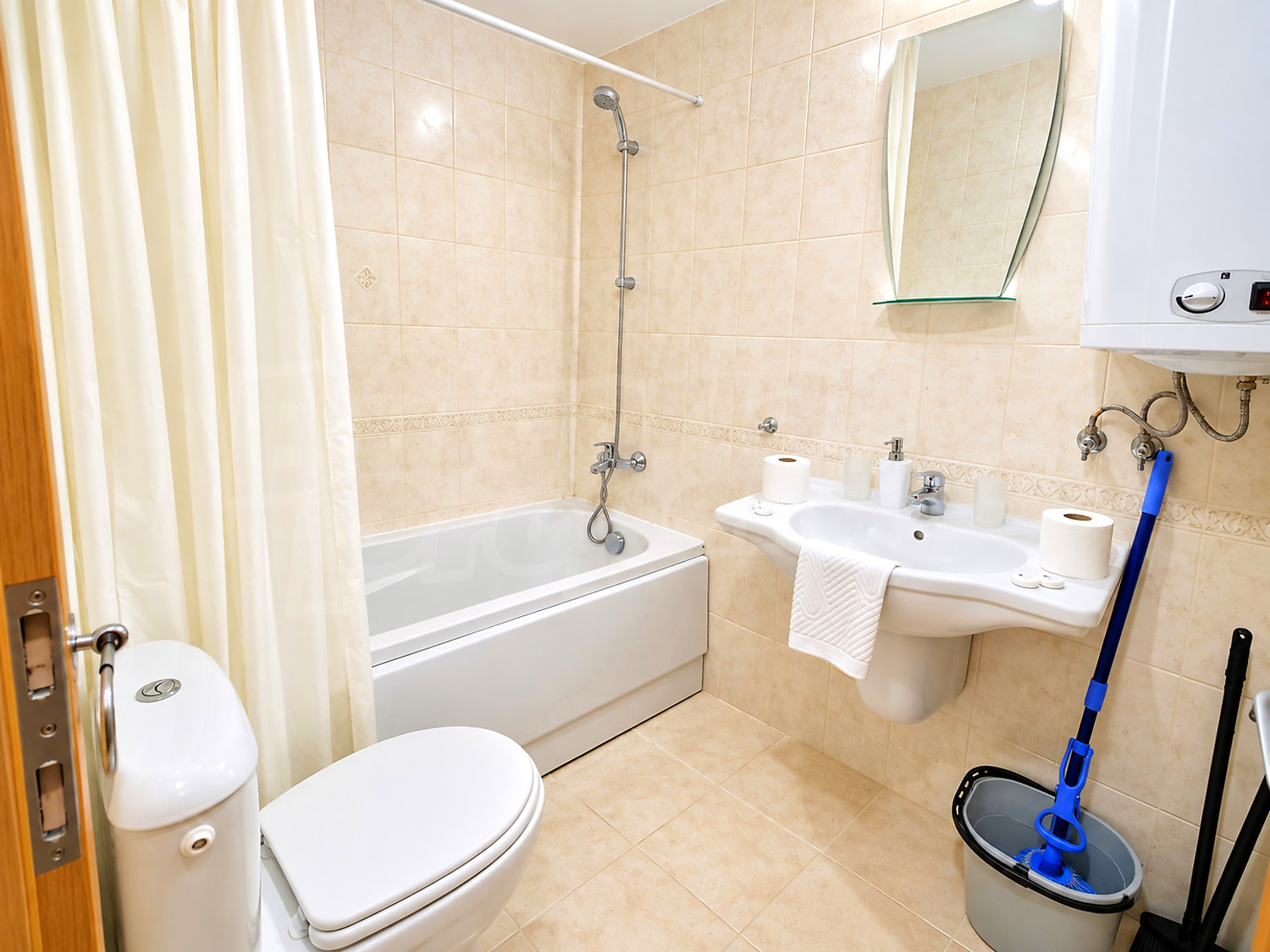 inside, bathroom