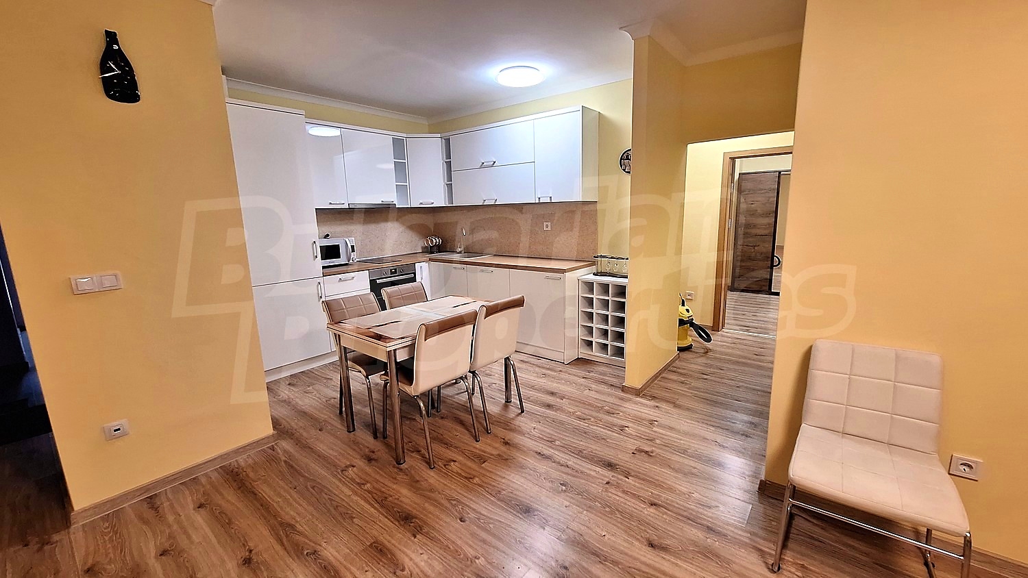 inside, kitchen, furnished