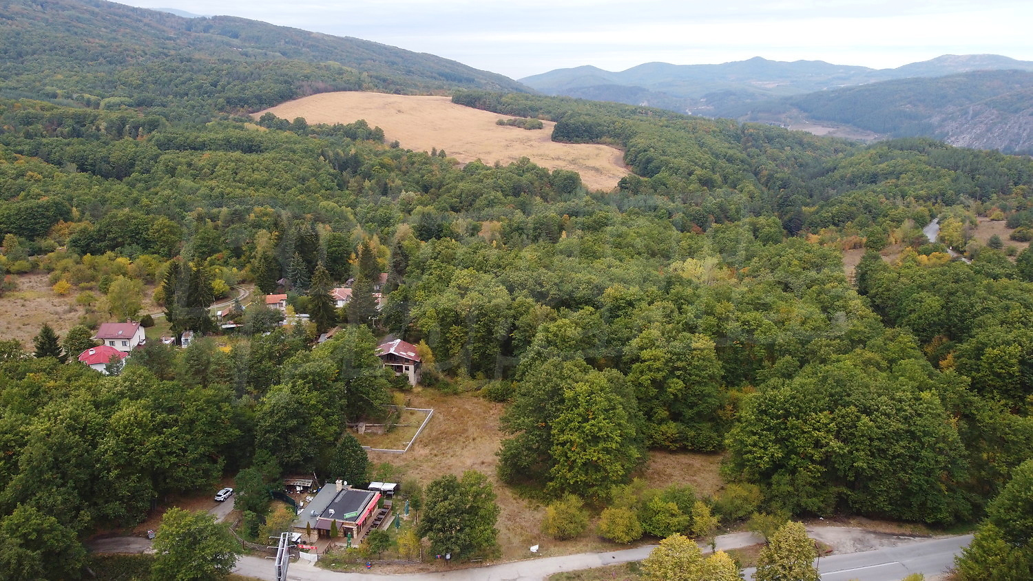 outside, mountain, green area