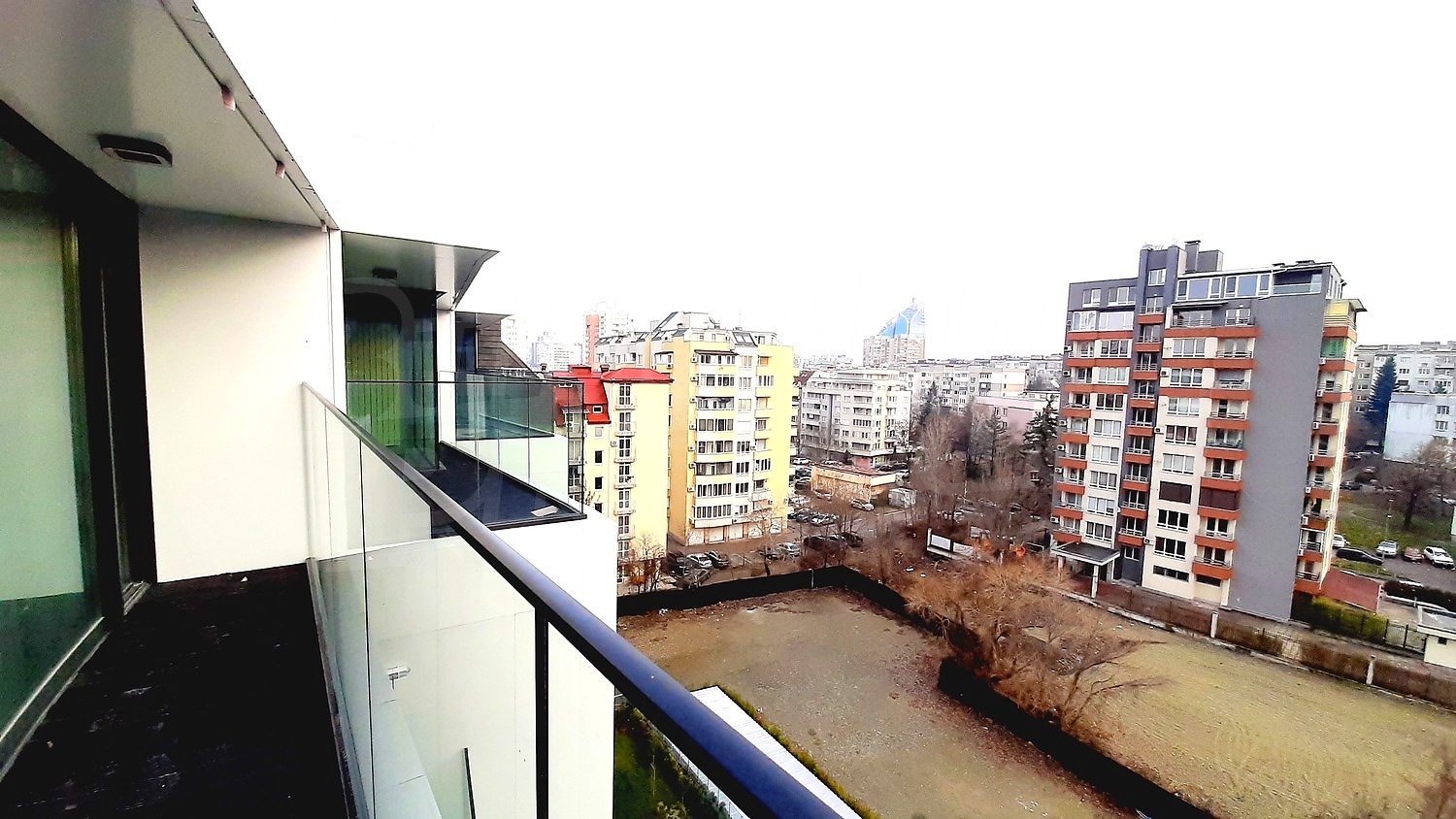 balcony, view from balcony, outside