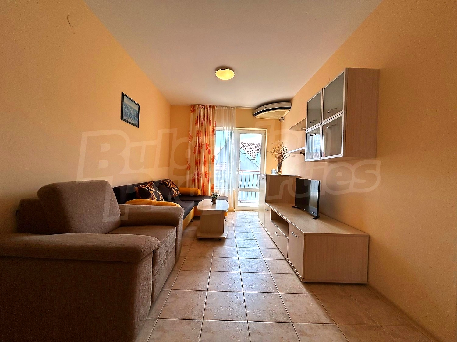 inside, living room, furnished, balcony