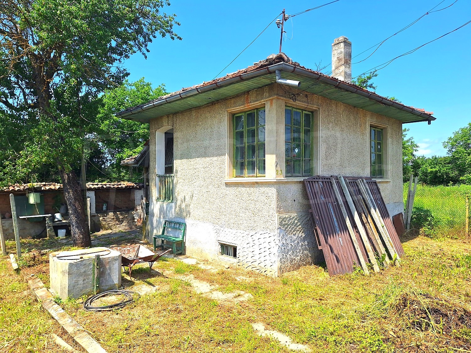 outside, facade, garden