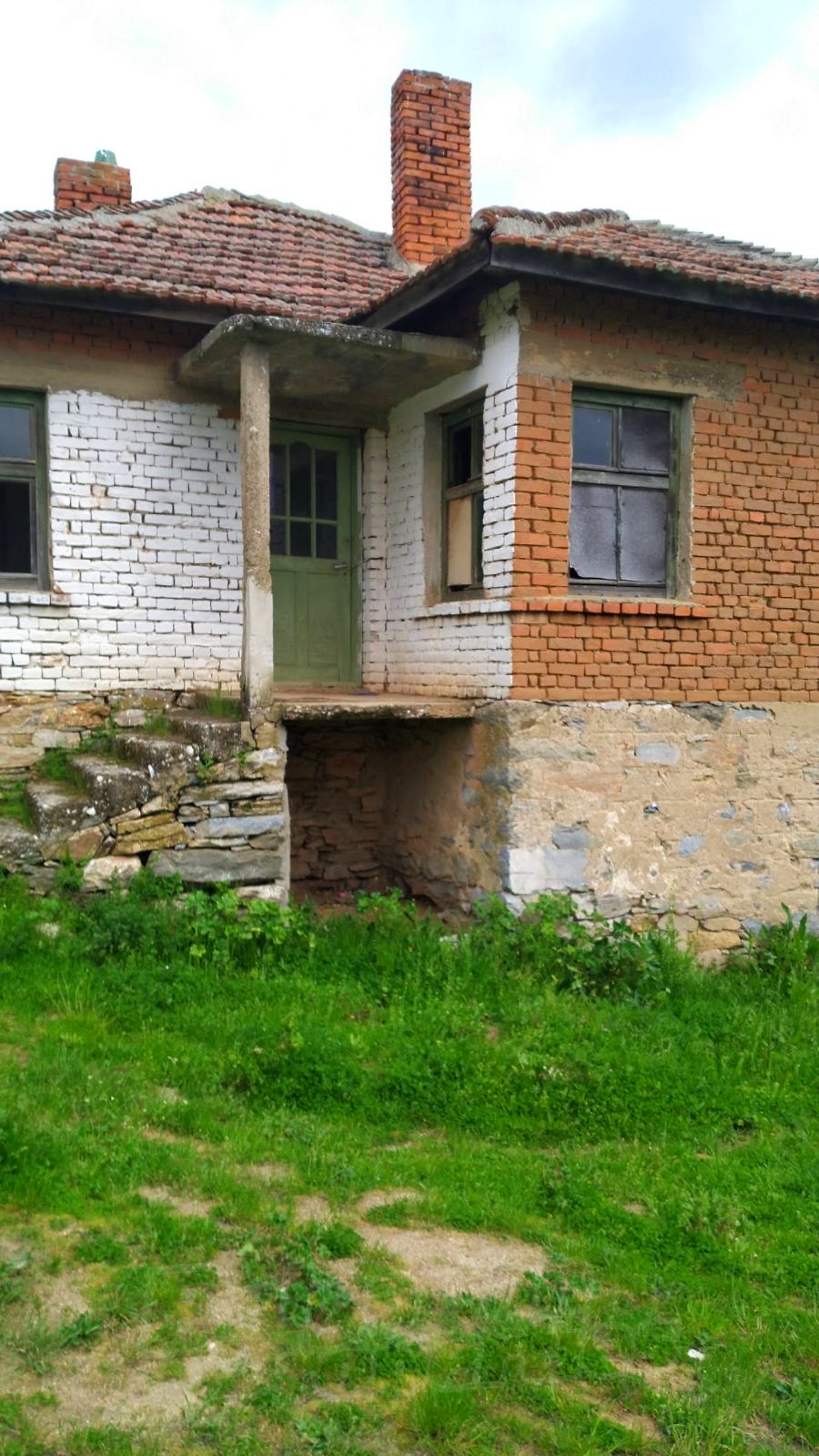 facade, garden