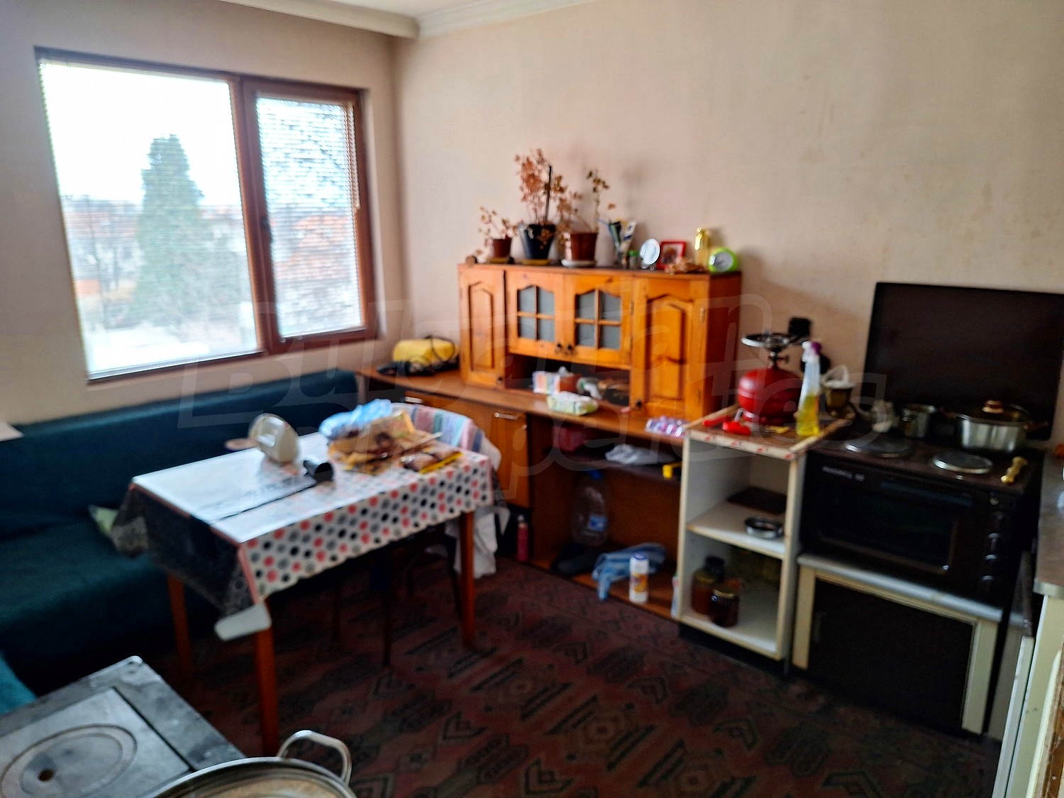 inside, kitchen, furnished