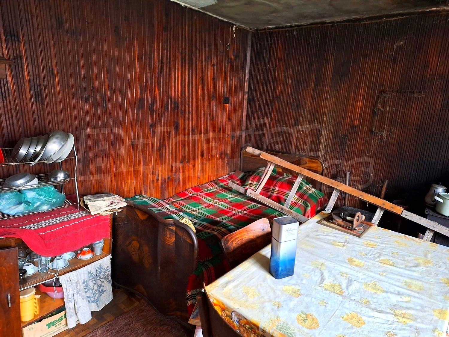 inside, furnished