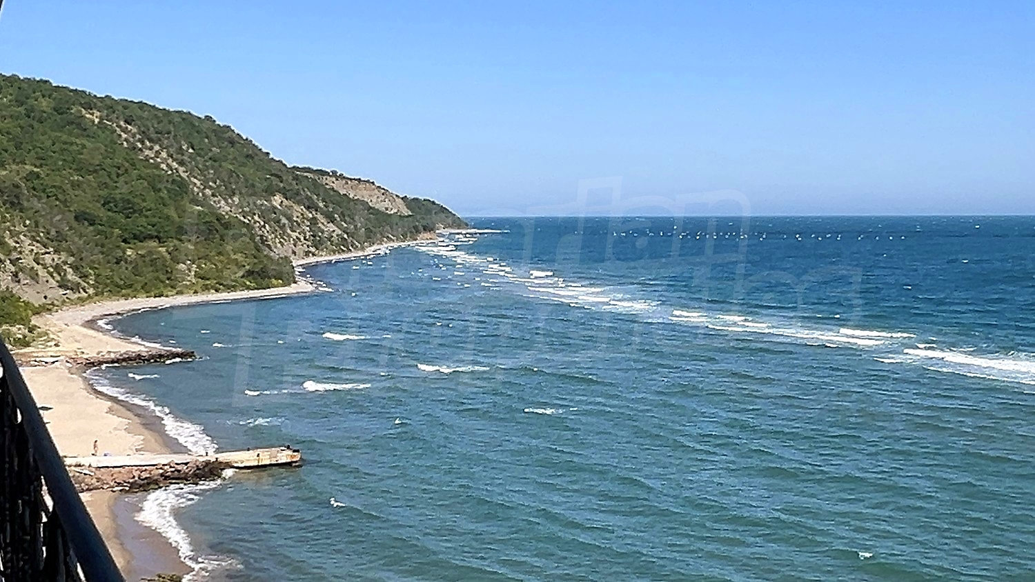 outside, sea, view from balcony