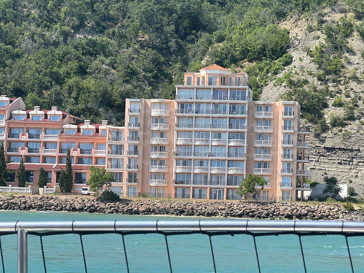 outside, facade, sea, mountain