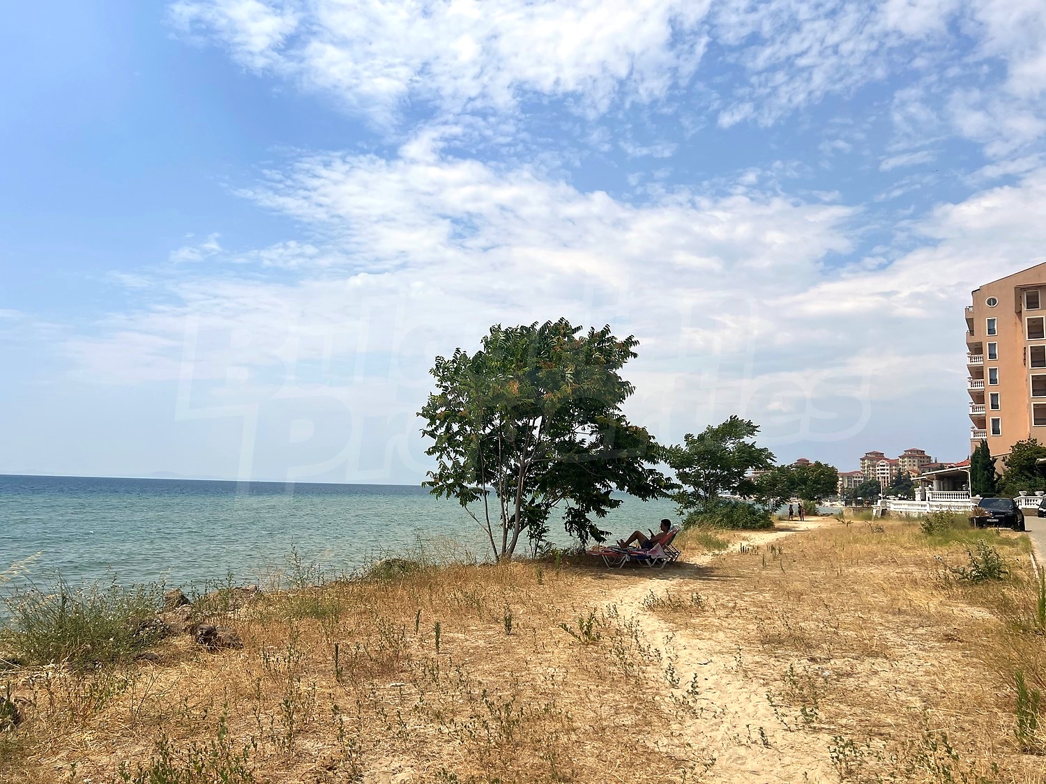 outside, sea
