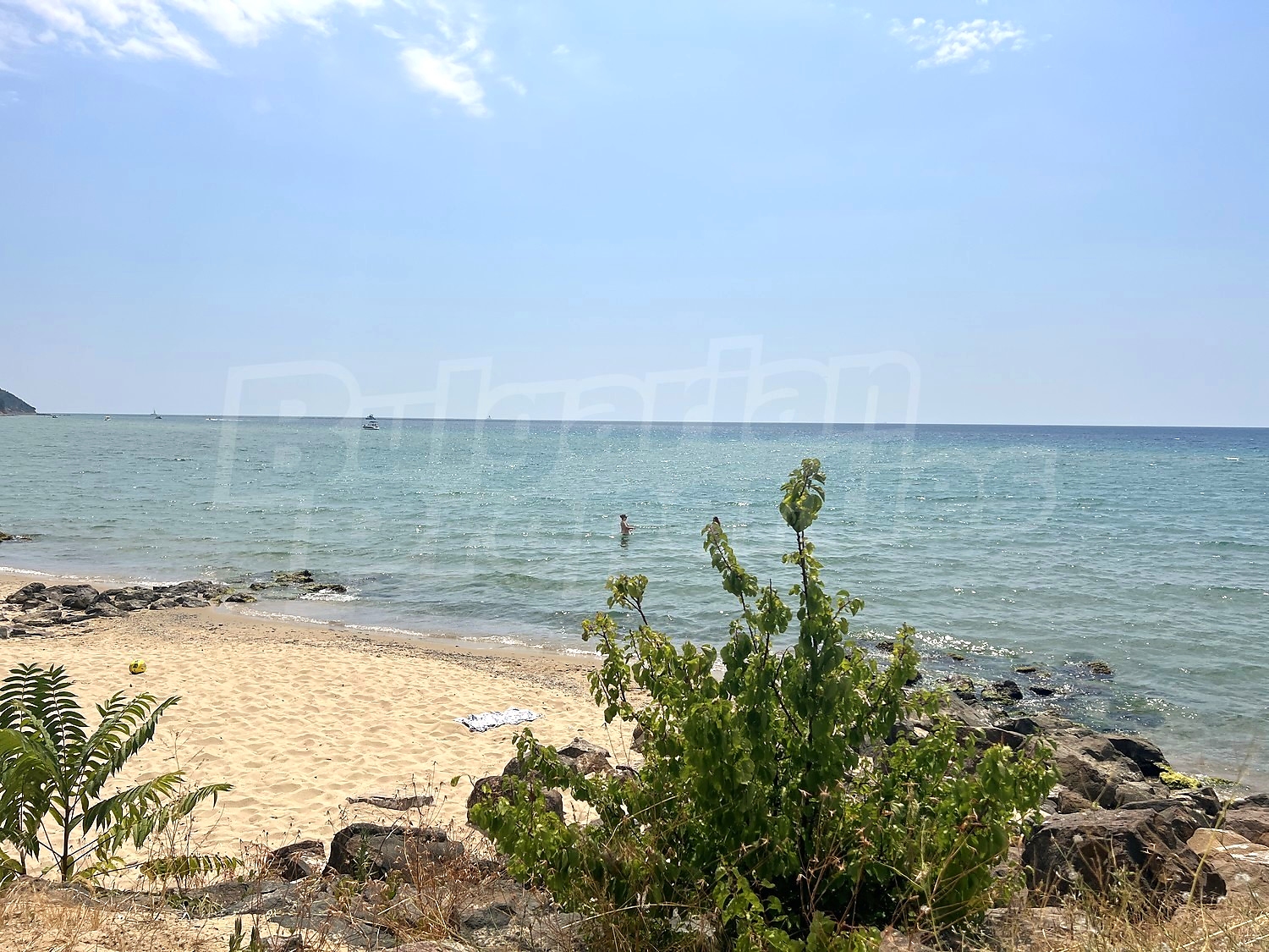 outside, sea
