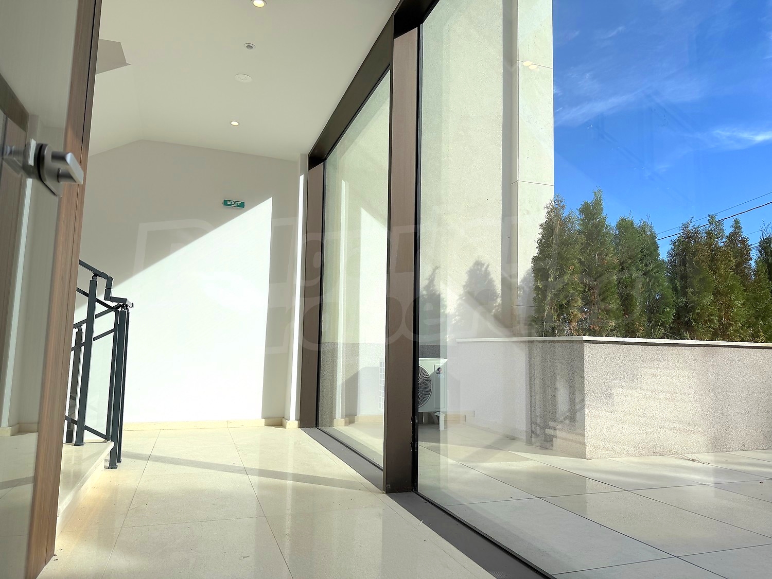 inside, stairs, outside