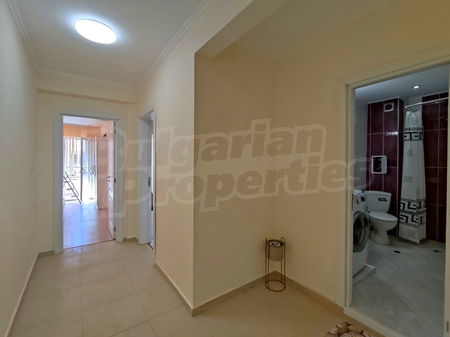 hallway, bathroom