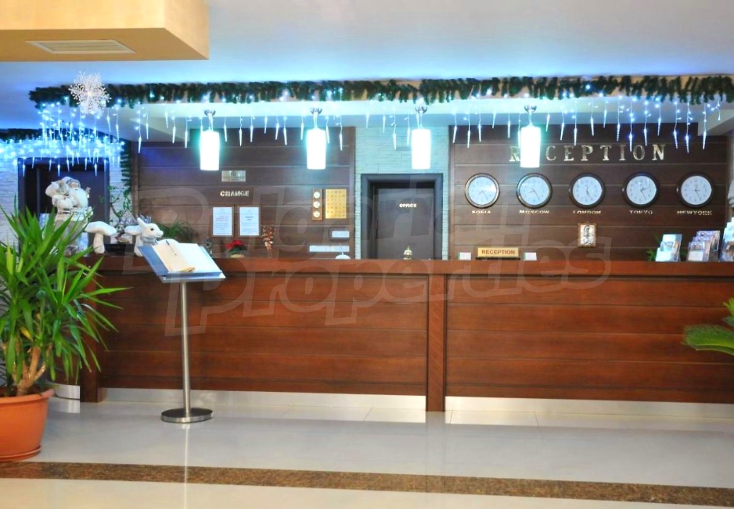 inside, furnished