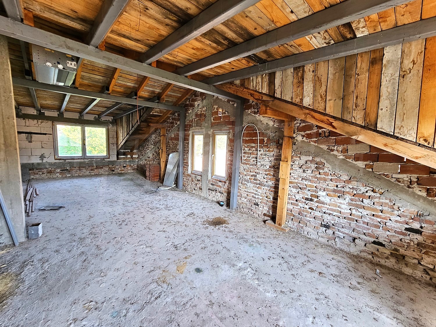 inside