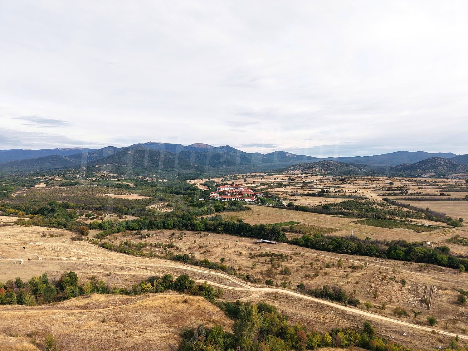outside, mountain