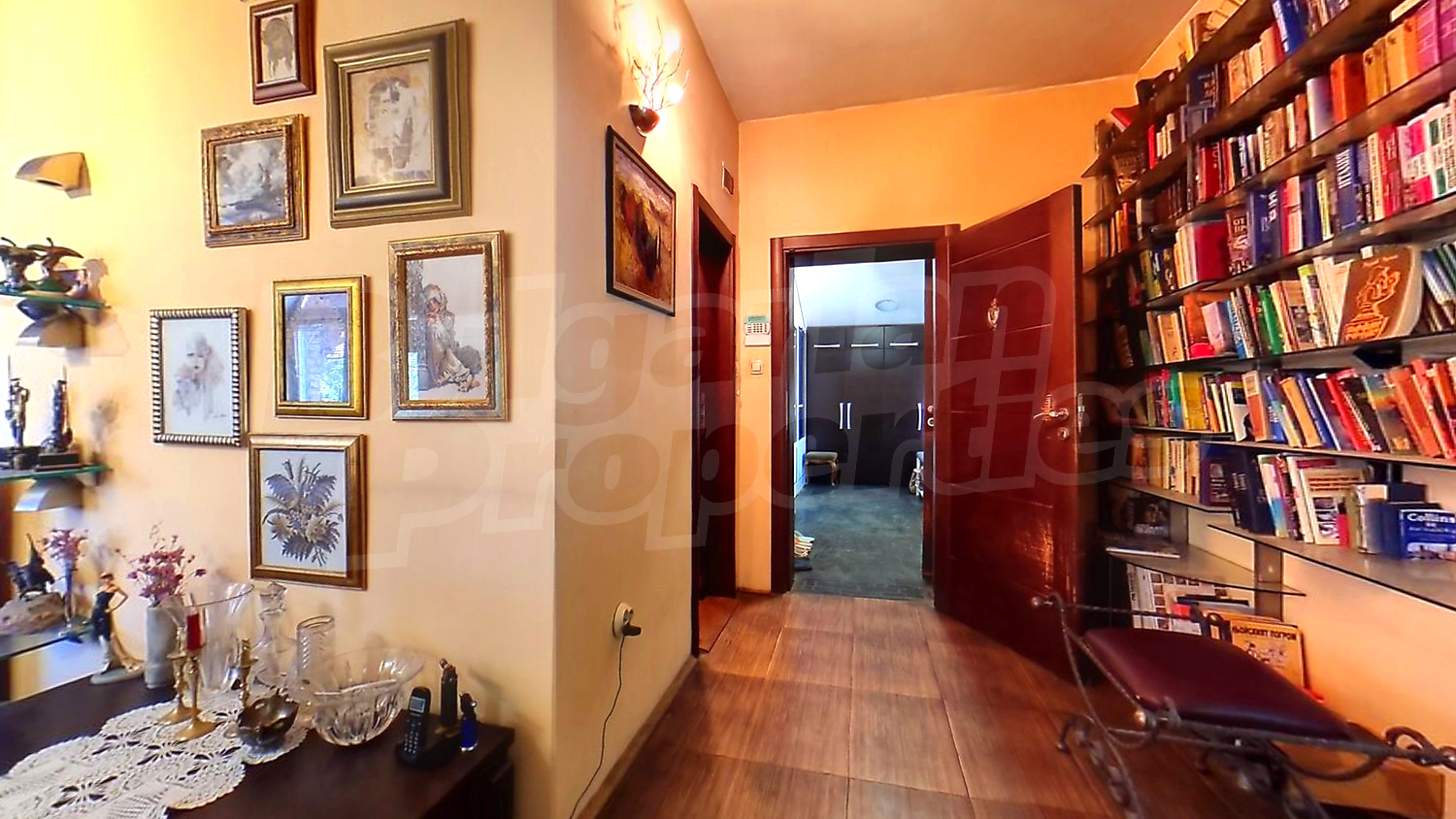 inside, hallway, furnished