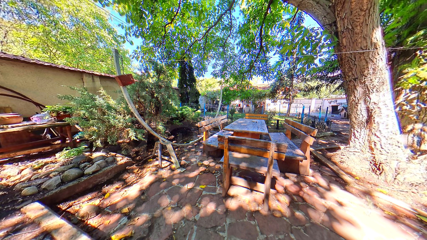 outside, garden, green area