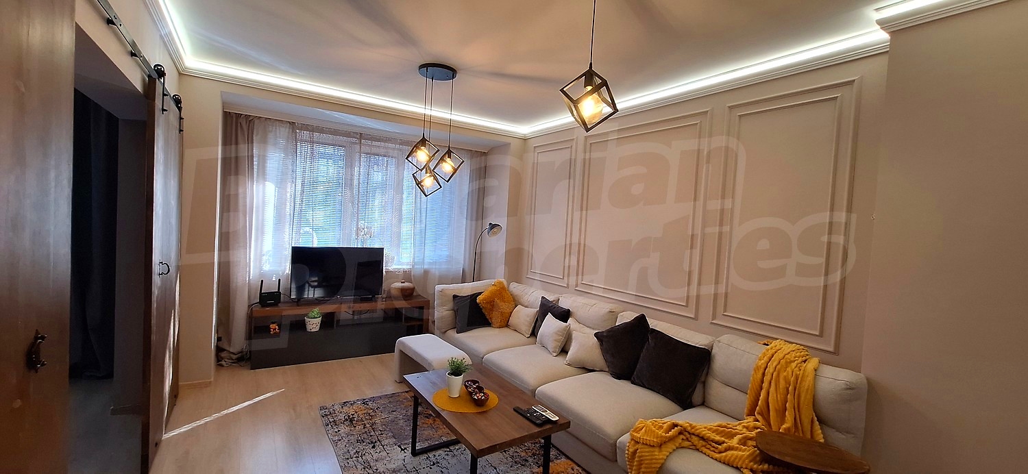 inside, living room, furnished
