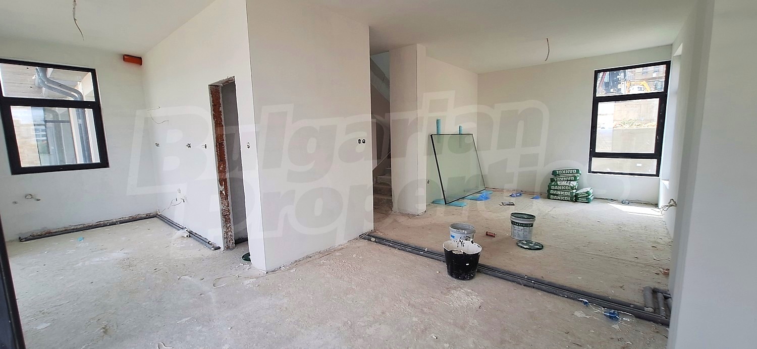 inside, unfurnished