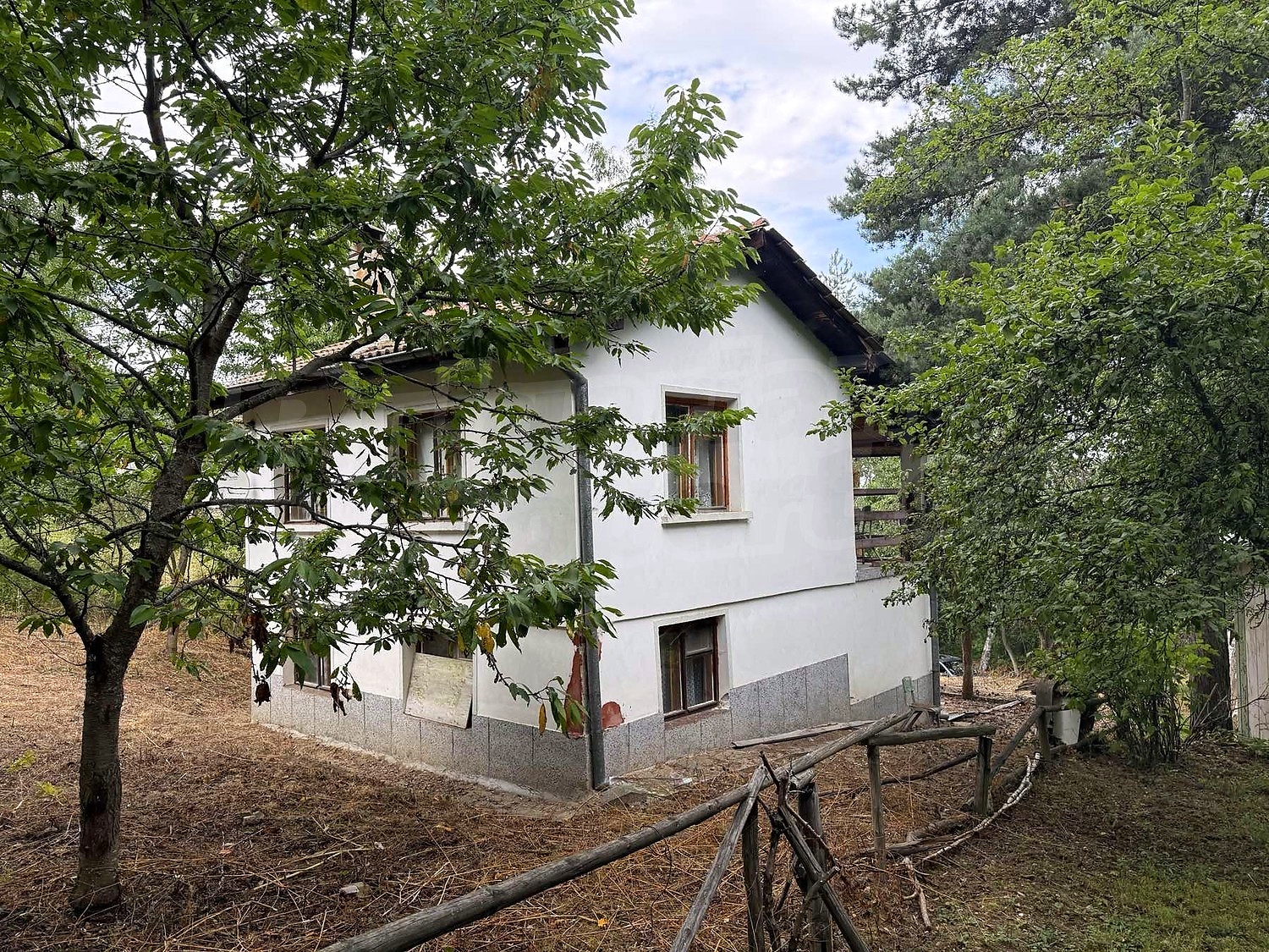 outside, facade, garden, green area