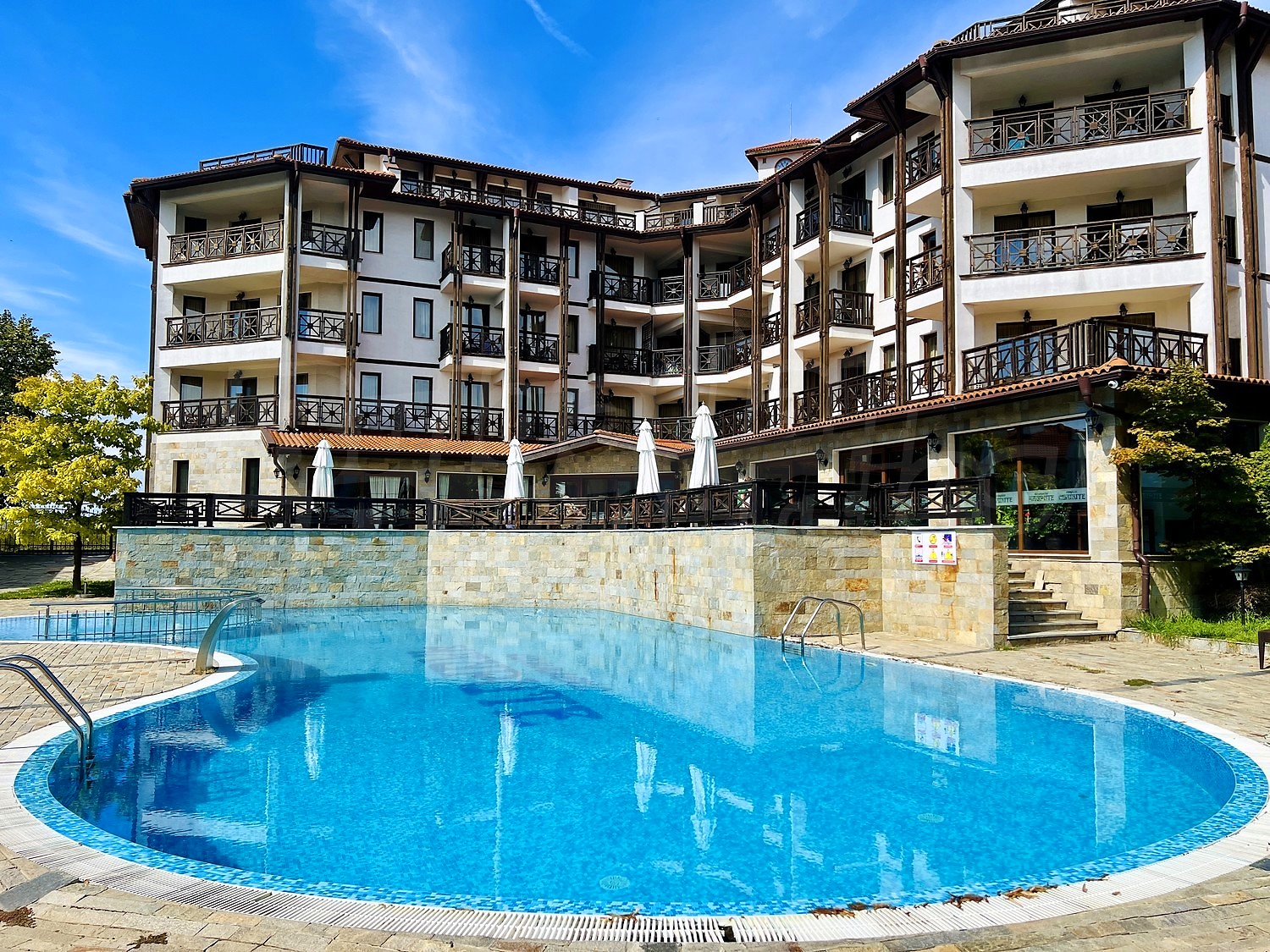 outside, pool, facade
