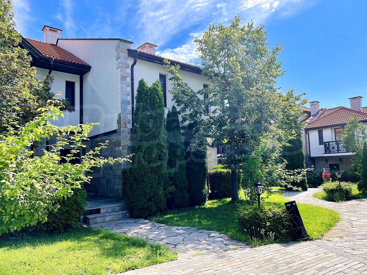 outside, garden, facade