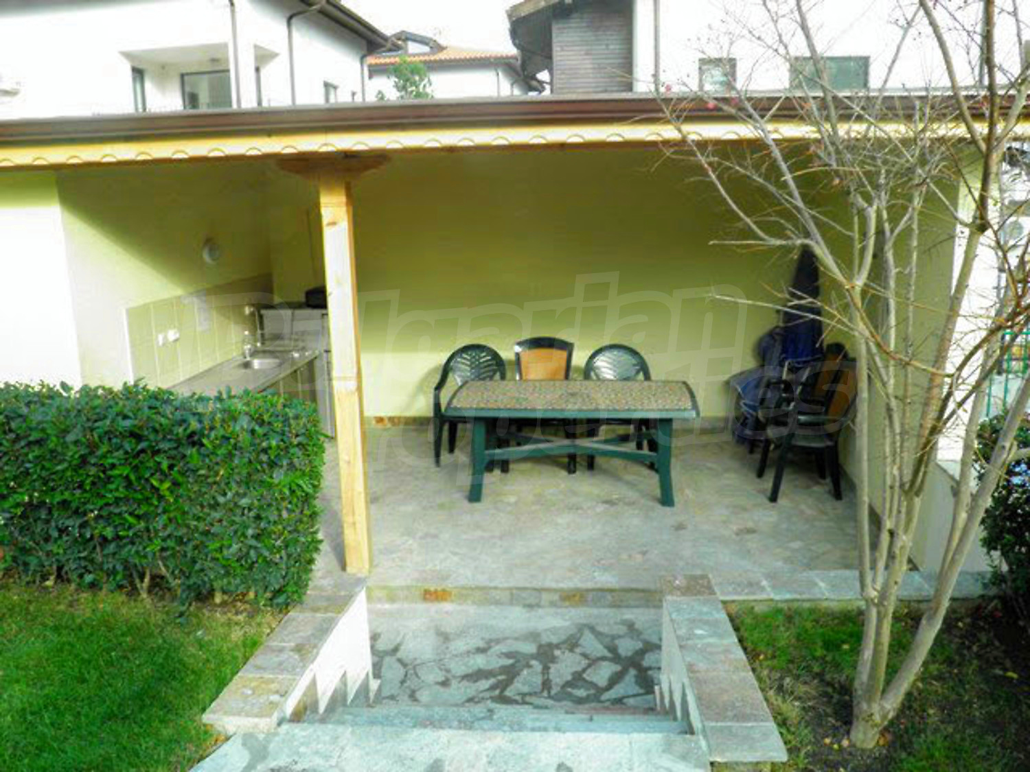 outside, garden, furnished