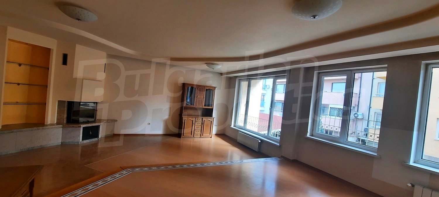 inside, living room, fireplace, balcony
