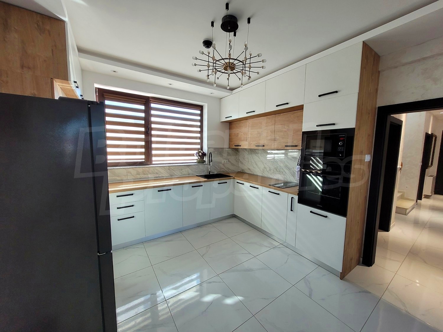 inside, kitchen, furnished