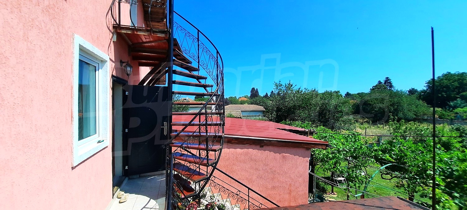 balcony, outside, green area